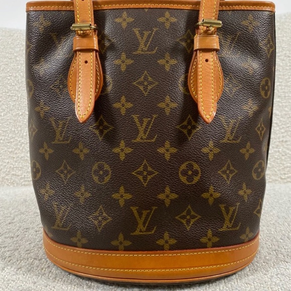 Authentic Pre-Owned Louis Vuitton LV Monogram Bucket Petit - Picture 1 of 16